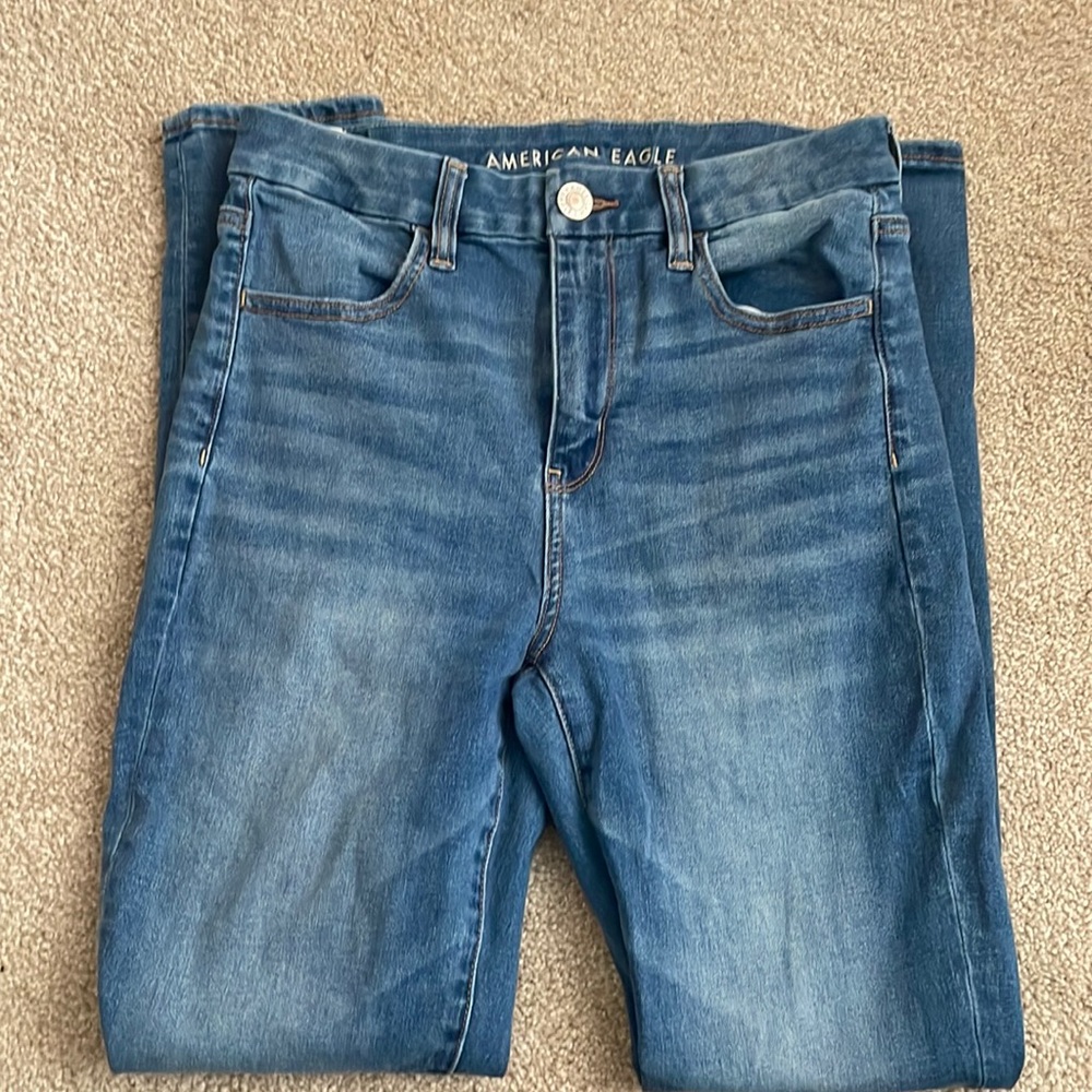 American Eagle next level stretch skinny jeans